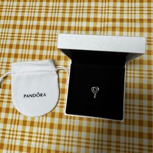Pandora Gold Heart Pendant Charm